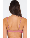 Top Shimmer-Confetti Bandeau-Knot