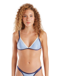 Top Dance Liso Azul