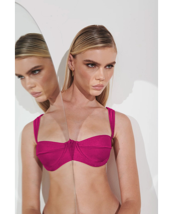 Top Biquini Galea Magenta