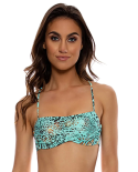 Top Square Animale Aqua