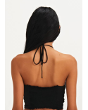 Top Paula Duplo Preto