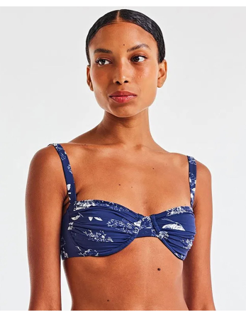 Top Hot Toile De Jouy Azul