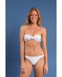 Top Bora-White Bandeau-Joy