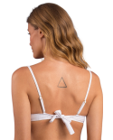 Top Bora-White Bra-Trio