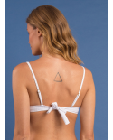 Top Bora-White Bra-Trio