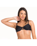 Top Cordao Duplo Preto