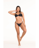Top Cordao Duplo Preto