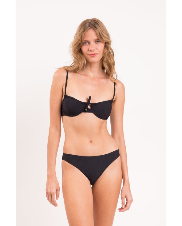 Bottom Dots-Black Essential-Comfy
