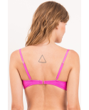 Top Malibu-Rosa Bandeau-Duo