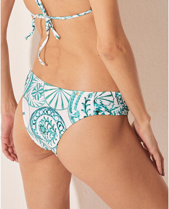 Bottom Bikini Media Azul