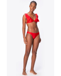 Top Babado Salt Vermelho