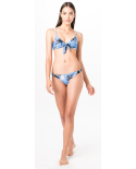 Top Bow Azul Jones