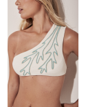 Top Bikini Media Coral Babado