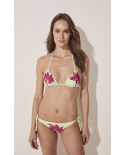 Top Bikini Cortininha Verde