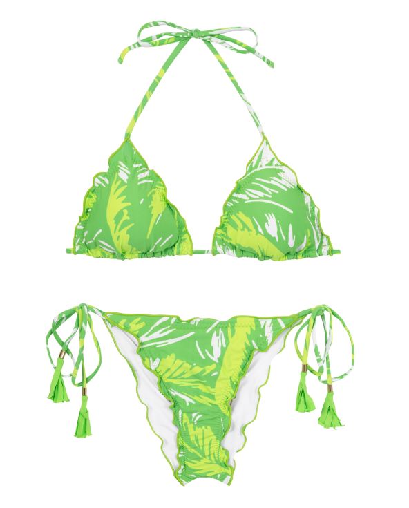 Set Green-Palms Frufru