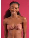 Top Shimmer-Copper Bandeau-Joy