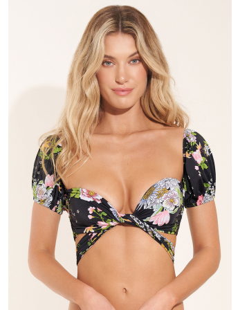Top Black Bouquete Antonia Flirt