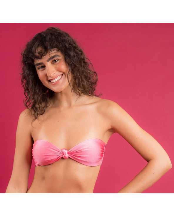 Top Shimmer-Confetti Bandeau-Joy