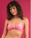 Top Shimmer-Confetti Bandeau-Joy
