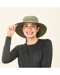 Hat California Nac Fem Green Militar Upf50+