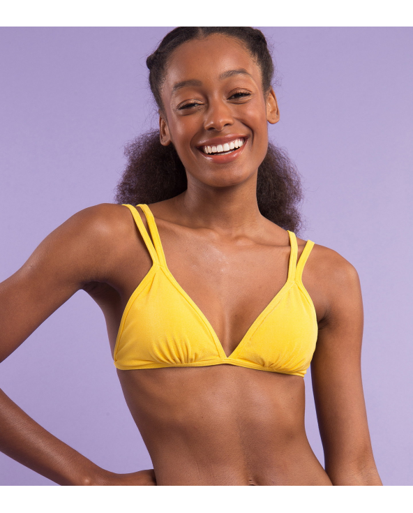 Top Malibu-Yellow Tri-Duo
