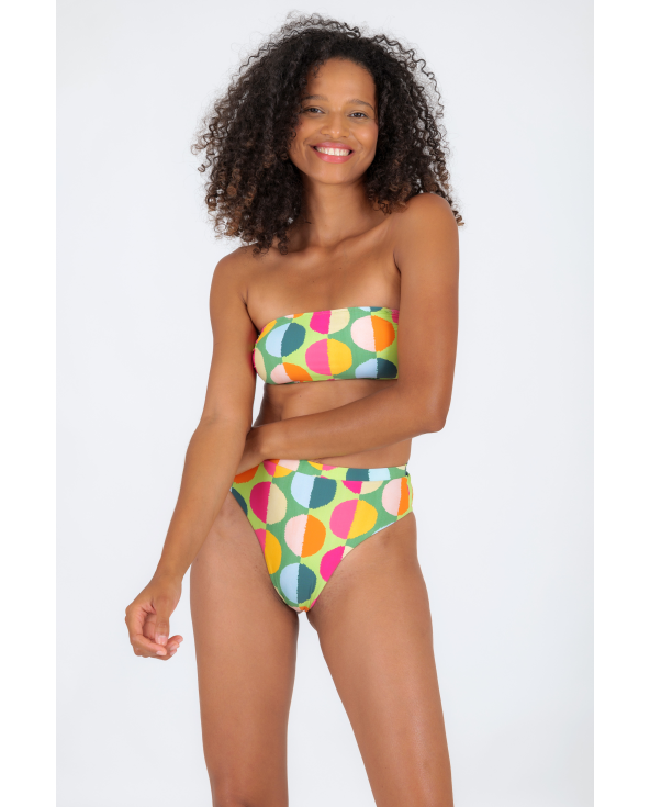 Set Garden-City Bandeau-Reto Hotpant-Cos