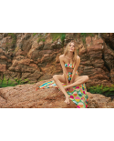 Set Garden-City Bandeau-Reto Hotpant-Cos