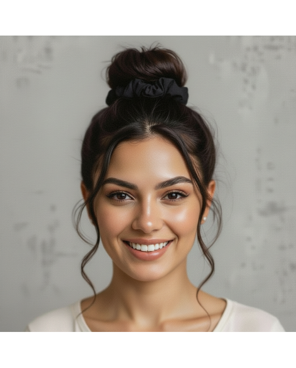 Icon-Nero Scrunchie