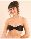 Top Shimmer-Black Bandeau-Joy