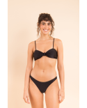 Top Shimmer-Black Bandeau-Joy