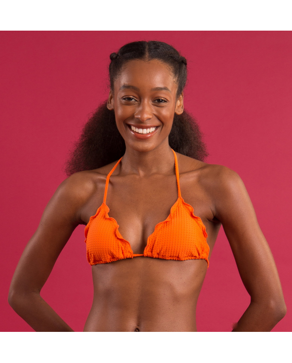 Top Dots-Orange Frufru