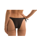 Accessorized Iridescent Brown Brazilian Bikini Bottom - Bottom Meteorite Invisible