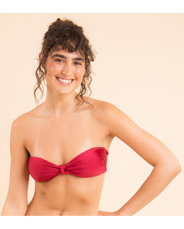 Top Shimmer-Divino Bandeau-Joy