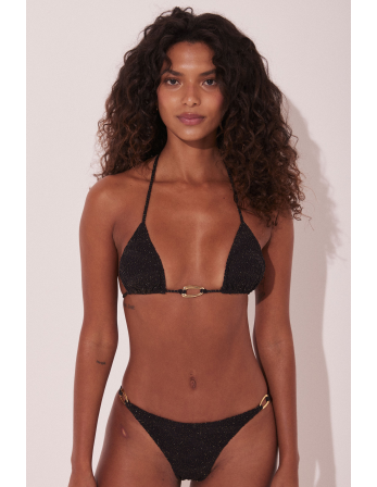 Set Textura-Preto Cortininha Fina