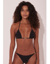 Set Textura-Preto Cortininha Fina