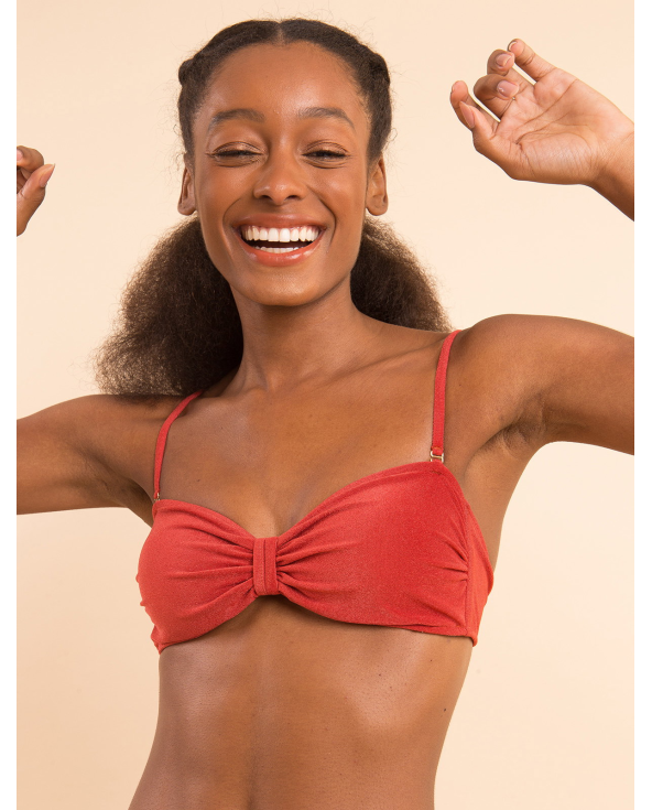 Top Malibu-Chili Bandeau-Duo