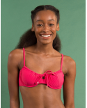 Top Dots-Virtual-Pink Balconet-Tie