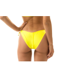 Braguita De Bikini Scrunch Amarilla Limón Con Accesorios - Bottom Strega Bra Comfort