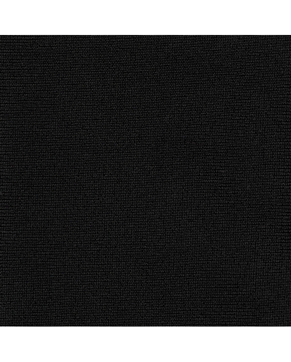 Plain Black Wide Waist Fixed Bikini Bottom -...