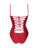 Decote Reto Vermelho