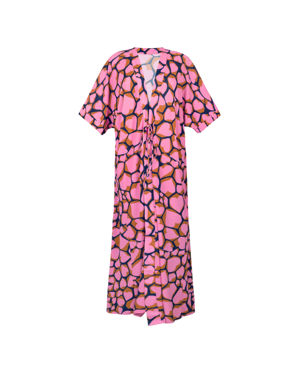 Amore-Pink Long Dress
