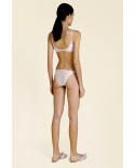 Top Chain Detail Bikini Off White
