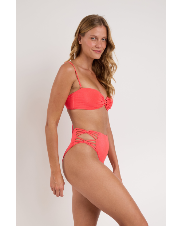 Set Malibu-Folia Bandeau-Iris Highwaist-Spin-Iris