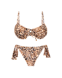 Set Leopard Balconet-Tie Italy