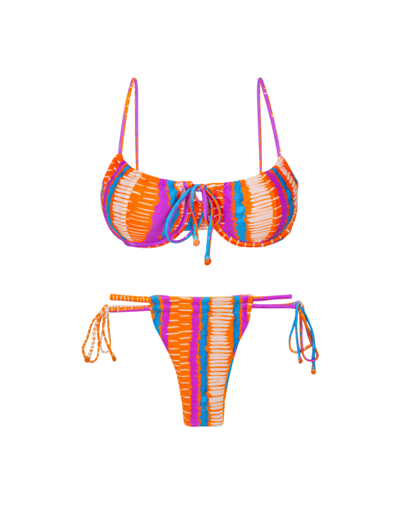 Set Stripes Balconet-Tie Pipa