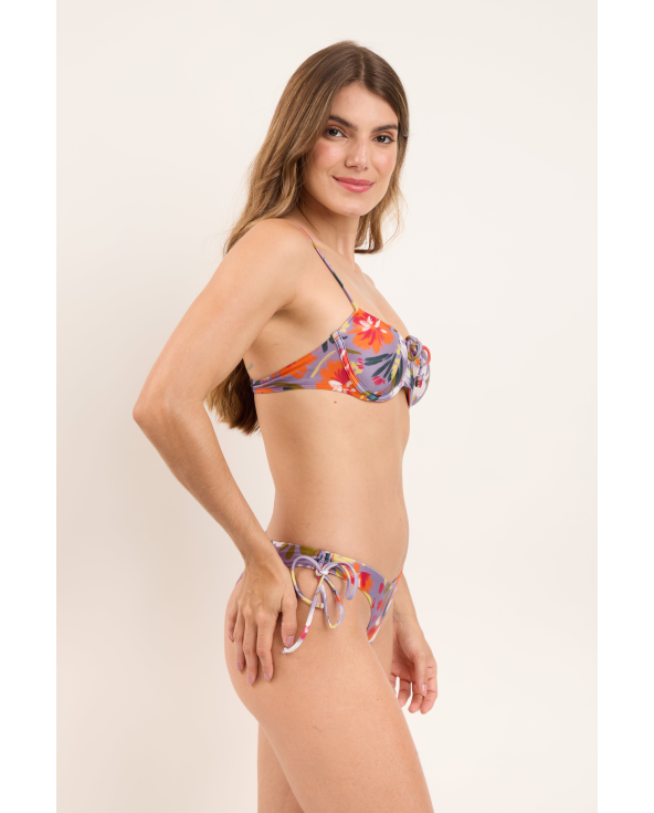 Set Garden-Flower Balconet-Tie Angel