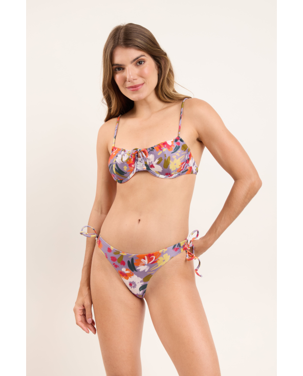 Set Garden-Flower Balconet-Tie Angel