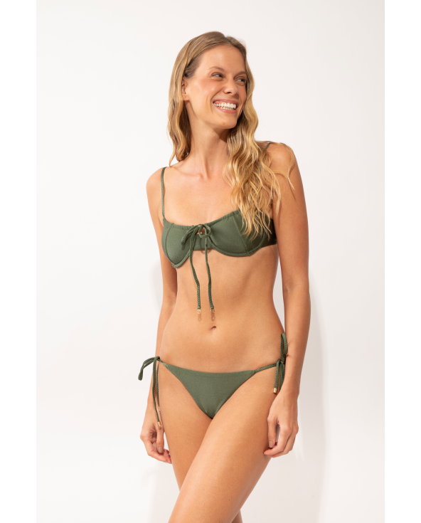 Set Shimmer-Croco Balconet-Tie Cheeky-Tie-Gold