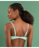 Top Malibu-Menta Bandeau-Duo