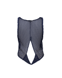 Ultra Cropped Tank Navy
